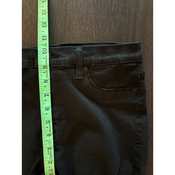 Hudson Nico Midrise Super Skinny Black Jeans Size 30 - Picture 9 of 11